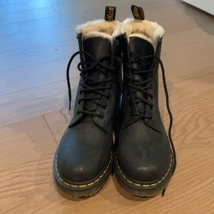 Fuzzy doc martens